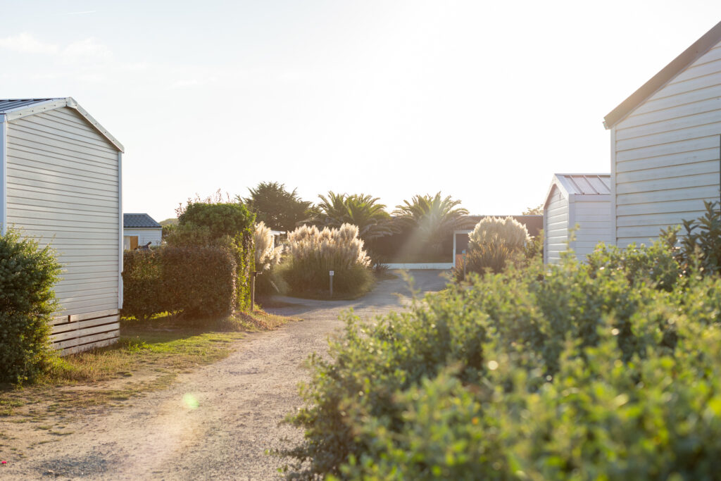 Camping paradis Baie de Ploemeur mobilhomes